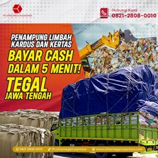 Penampung Limbah Kardus & Kertas Tegal Jawa Tengah