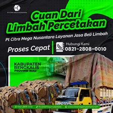 Cuan Dari Limbah Percetakan - Layanan Jasa Beli Limbah